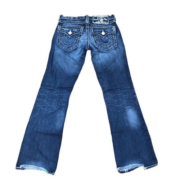 Vintage True Religion Jeans Size 31 BILLY BIG T Blue - Picture 4 of 12